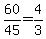 60%2F45=4%2F3