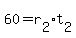 60=r%5B2%5D%2At%5B2%5D