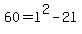 60+=+l%5E2+-+2l