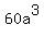 60+a%5E3