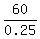 60.00%2F0.25