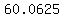 \"60.0625\"