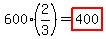600%282%2F3%29=highlight%28400%29