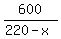 600%2F%28220-x%29