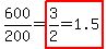 600%2F200=highlight%283%2F2=1.5%29