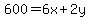 600=6x%2B2y
