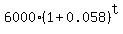 6000%2A%281%2B0.058%29%5Et