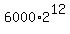 6000%2A2%5E12
