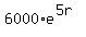 6000%2Ae%5E%285r%29