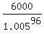 6000%2F1.005%5E96