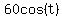 60cos%28t%29
