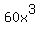60x%5E3