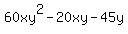 60xy%5E2-20xy-45y