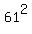 61%5E2