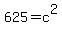 625=c%5E2