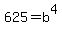 625+=+b%5E4