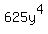 625y%5E4