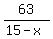 63%2F%2815-x%29