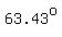 63.43%5Eo