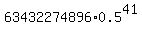 63432274896%2A0.5%5E41