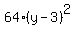 64%2A%28y-3%29%5E2