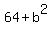 64%2Bb%5E2