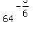 64%5E%28-5%2F6%29