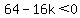 64-+16k+%3C+0