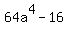 64a%5E4-16