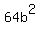 64b%5E2