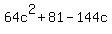 64c%5E2%2B81-144c