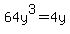 64y%5E3+=+4y
