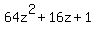 64z%5E2+%2B+16z+%2B+1