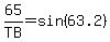 65%2FTB=sin%2863.2%29