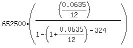 652500%2A%28%28%280.0635%2F12%29%29%2F%281-%281%2B0.0635%2F12%29%5E%28-324%29%29%29