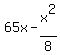 65x+-+x%5E2%2F8