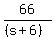 66%2F%28%28s%2B6%29%29