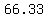 66.33