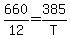 660%2F12=385%2FT