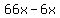66x+-+6x
