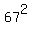 67%5E2