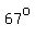 67%5Eo