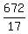 \"672%2F17\"
