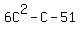 6C%5E2+-+C+-+51