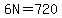 6N+=+720