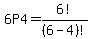 6P4=6%21%2F%286-4%29%21