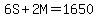 6S%2B2M=1650