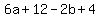 6a%2B12-2b%2B4