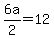 6a%2F2=12