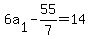 6a%5B1%5D+-+55%2F7+=+14